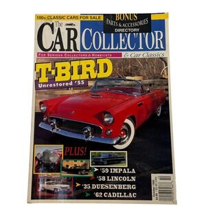 The Car Collector Magazine Oct. 1995 55 T-Bird 59 Impala 58 Lincoln 62 Cadillac